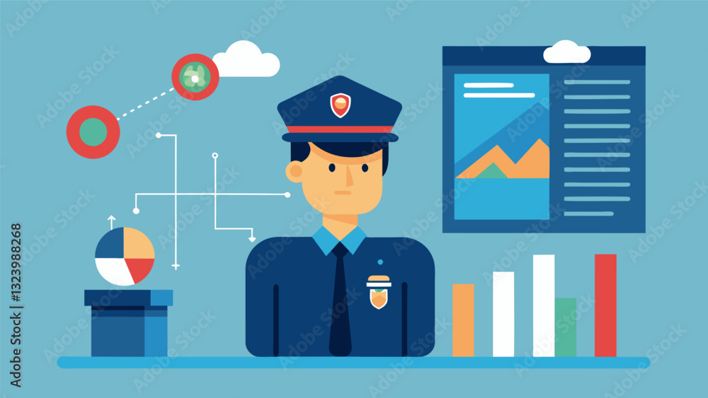 Poster one police department is using data to determine the most effective times for patrol officers to be 