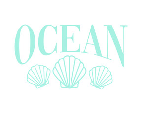 Shell shells novelty Ocean nautical luxury sea slogan sailor trending Fashion Vector Graphic Logo mermaid Cute Trending T-shirt Apparel  Yacht Club nautical swimwear slogan sailor Pastel beach beachy