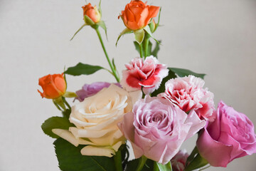 カラフルな花束