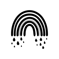 Adobe Illustrator Rainbow Art Work 