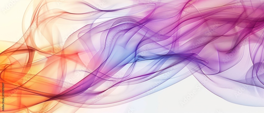 Poster abstract design curve wave flow background
