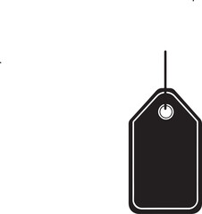 blank price tag
