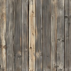 Fototapeta premium Weathered gray wooden planks background texture. (2)