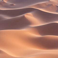 Tranquil Desert Dunes at Dusk