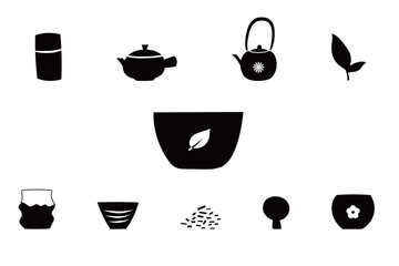 日本茶のイラスト