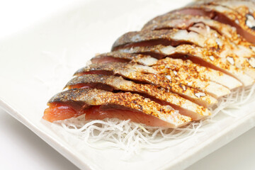 炙り鯖の刺身
