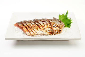 炙り鯖の刺身