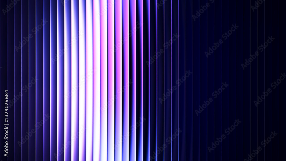 Aufkleber futuristic gradient pattern with glow of deep blue and neon violet creates mesmerizing play of light