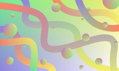Seamless pattern continuous colorful gradient background