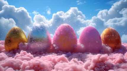 "Chocolate Metamorphosis" - Magical 3D artwork for confectionery packaging, children's book animations, and interactive AR filter designs