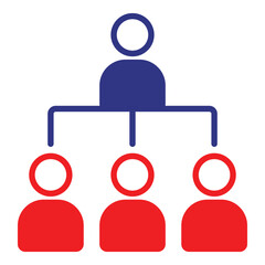 Structured Organization and Process Optimization Vector Icon Design