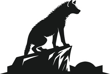 hyena silhouette