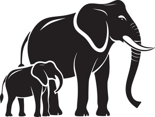 Fototapeta premium Elephant in the Wild - High-Quality Stock Image