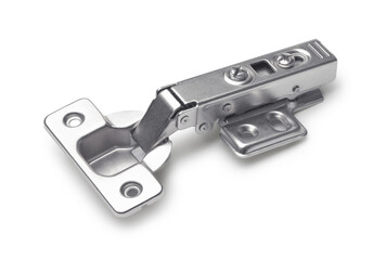 Steel cabinet door hinge