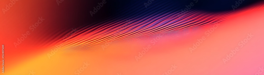 Poster gradient abstract background with vibrant colors and subtle wave pattern