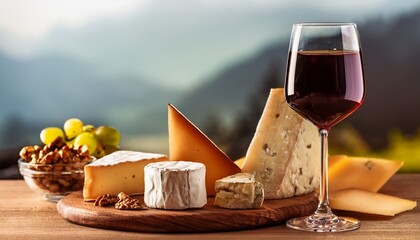 チーズとワイン