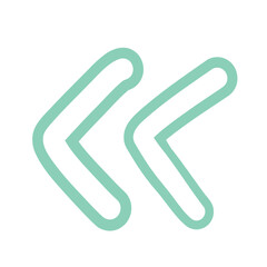 Fototapeta premium Arrow Doodle Pastel Colorful Brush Outline Cute Hand Drawn Shape