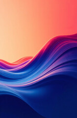 Fototapeta premium Abstract line background. Minimalist cover template.