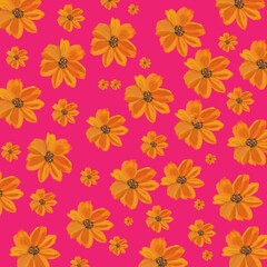 Lovely and beautiful floral background design