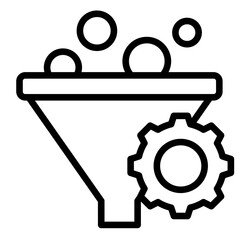 Conversion Optimization  Icon Element For Design	
