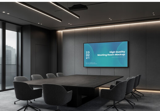 Meeting Room Mockup