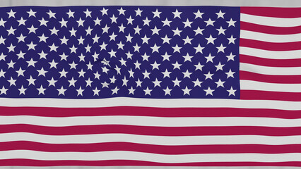 Obraz premium American Independence day background with american flag. Independence day concept banner design