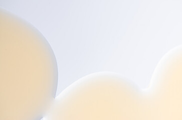 Textured background of cosmetic moisturizing gel or skin serum