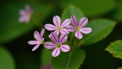 Oxalis rubra flower cluster