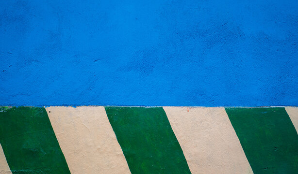 fondo horizontal en materia pintado de colores - foto de stock 