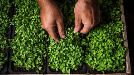 Urban Agriculture Revolution Precision Microgreen Cultivation - Sustainable Wellness Innovation for Hyperlocal Food Production and Nutritional Density