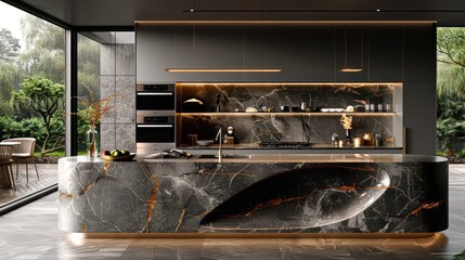 A luxury characterized by clean lines, organized composition, and a focus on the essentials.
