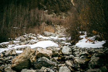 Les Alpes du Sud sous la neige  