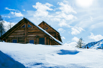 Les Alpes du Sud sous la neige  