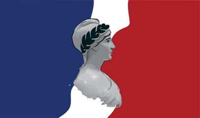 Marianne symbole de la France
