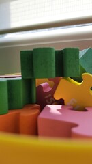 green and yellow toy