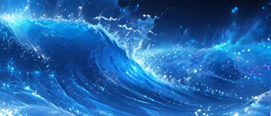 blue abstract background