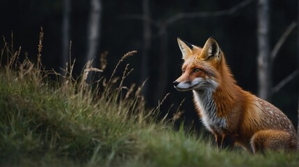 Graceful Fox In the Echo