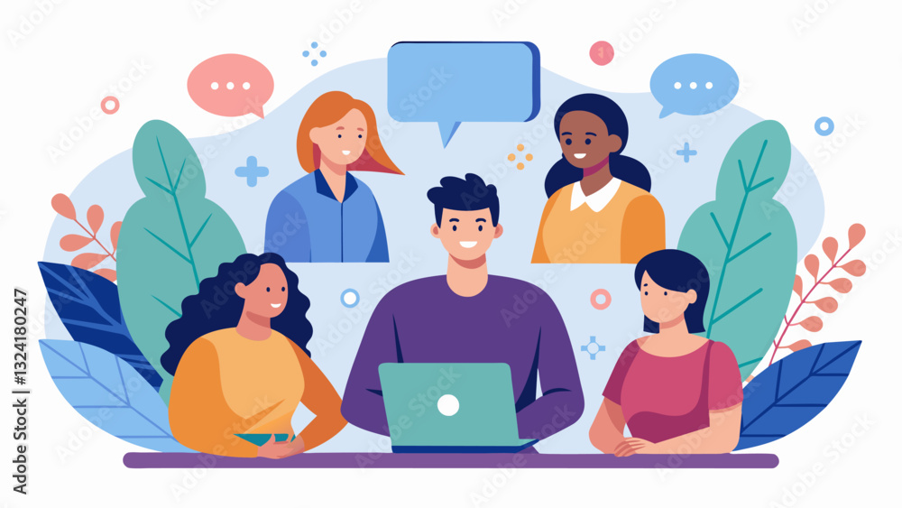 Poster an online support group for individuals struggling with addiction providing a safe and confidential 