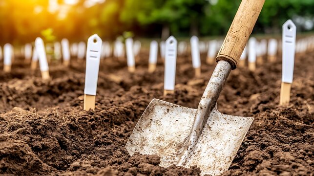 Planting new growth community garden initiative urban area photography outdoor ground-level sustainability
