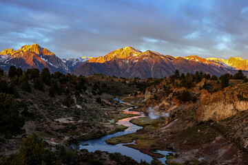 Laurel Mountain and Hot Creek Mono County
