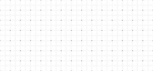 Seamless grey background in form of coordinate grid, drawing paper or student notebook. Abstract grid background suitable for technological and abstract themes. Copy space