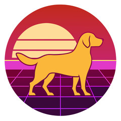 illustration of a dog