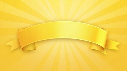 A yellow banner perfect for movie festivals or ads.  It features a film strip design and a ribbon.  Simple, flat design, ready to use.
