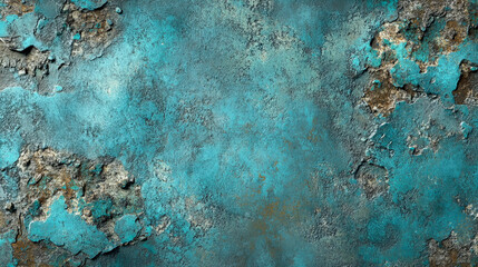 Dark textured grunge background with distressed abstract pattern in shades of blue and black, featuring rough cement texture with vintage scratched details, perfect for industrial design, advertising,