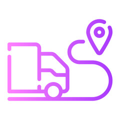 destination gradient icon