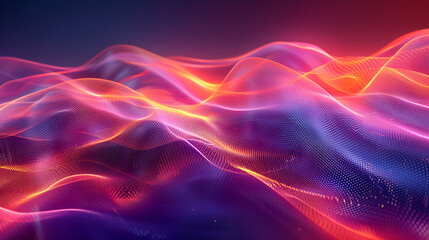 Fototapeta premium abstract background with glowing lines
