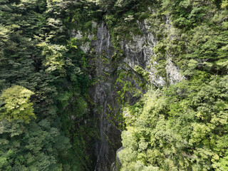 愛媛県西条市　大樽の滝