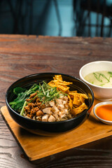 asian food chinese cuisine restaurant chef wok stir sauce