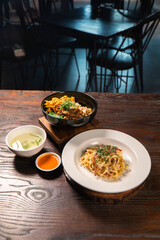 asian food chinese cuisine restaurant chef wok stir sauce