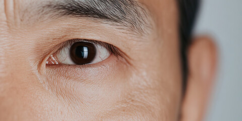 Close-up Photograph of a Human Eye